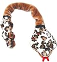 KONG Snake Dog Toy, Large, White/Brown