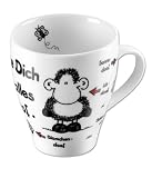 Sheepworld 40048 Tasse - Ohne Dich ist alles doof