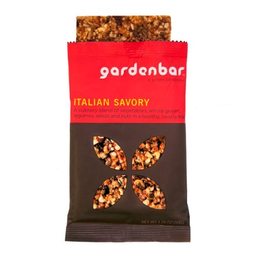gardenbar® GB-Itl Healthy Vegan Italian Flavor Snack Bar 1.7 Ounce Single Serve (Pack of 12)
