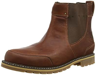 Timberland Men's Chestnut Ridge Chelsea Waterproof Boot, Brown Fog, 9.5 M US