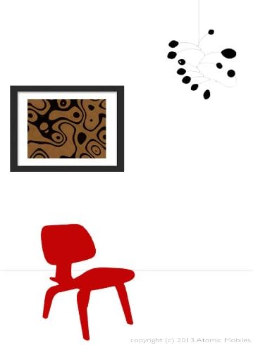 Arp - Limited Edition Giclee Art Print signed and numbered - Eames Atomic Dwell Retro Mid-century modern (Large - 17"x22") (Medium - 13"x19")