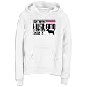 Sweatshirt Woman White " Who Needs Husband When You Have A Schnoodle " Dog