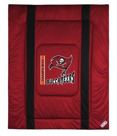 Tampa Bay Buccaneers Sideline Jersey Bed Comforter NFL