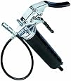 Lumax LX-1152 Black Heavy Duty Deluxe Pistol Grease Gun with 18" Flex Hose