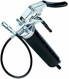 Lumax LX-1152 Black Heavy Duty Deluxe Pistol Grease Gun with 18" Flex Hose