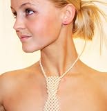 Damenkrawatte, Luxus Krawatte für Damen, Motto Fete, Party Outfit