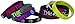 Zumba Fitness LLC Skinny Rubber Bracelet-Pack of 8