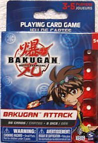 Bakugan Attack Playing Card Game