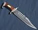 13 1/2 inch SURGICAL STAINLESS STEEL HUNTING KNIFE NIB