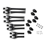 Fox Racing Comp 5/F3 Buckle/Strap Kit Adult MX Motorcycle Boot Accessories - Color: Black/Grey