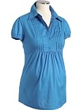 Old Navy Maternity Pintucked Shirt