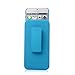iXCC Ascend Series Slim Hard PC Shell Slidable Cover with Built in Kickstand and Holster Clip Swivel for iPhone 6 - Blue