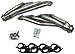 JBA 1860S-1 1-3/4" Shorty Stainless Steel Exhaust Header for GM HD Truck 8.1L 04-06