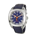 LOCMAN Watches:Locman 1970 Men's Stainless Steel Case Quartz Watch 1970BLQ-BL-LOR