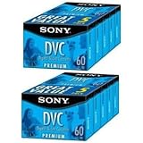 Sony DVC60PRL Mini DV Tape 60min Premium Data Cartridge 10 Packs
