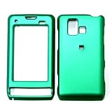 Cuffu Lg 9700 Dare Smart Case -Green Rubber-Makes Top of the Fashion Perfect for Verizon / Nextel / At&t / Boost Mobile/tmobile Lg Dare 9700 with Our Great Lowest Shipping