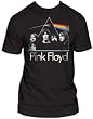 Pink Floyd Dark Side of the Moon With Band Mens T-shirt
