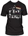 Pink Floyd Dark Side of the Moon With Band Mens T-shirt