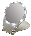 LIGHTED 10X TRAVEL MIRROR