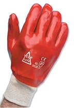CPD PVC Industrial Gloves [Pair] Lightweight Fully Coated with Smooth Finish Size 8.5 Ref VBL70185
