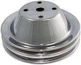 Mota Performance A70365 2 Groove Water Pump Pulley for SB Chevy