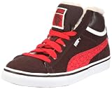 Puma Puma Mid Vulc A B WTR Jr 351977, Unisex - Kinder, Sneaker, Braun (black coffee-high risk red 01), EU 30 (UK 11.5) (US 12.5)