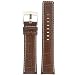 Watch Band Leather Dark Brown Sport Model 28 millimeter Tech Swiss