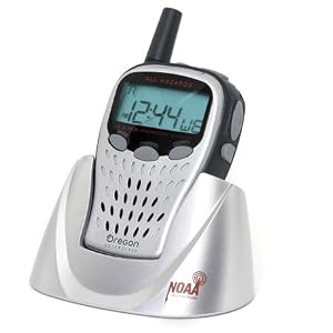 Emergency Alert Monitor with Cradle - NOAA Weather Radio by 