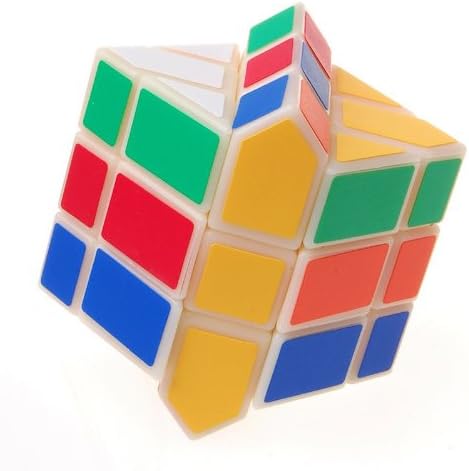 Millionaccessories Square White Body Puzzle King Puzzle Cube