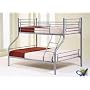 PARIS TRIO TRIPLE SLEEPER BUNK BED + 4ft6 & 3ft Mattresses