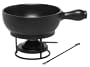Emile Henry Flame Top Fondue Set, Black