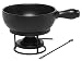 Emile Henry Flame Top Fondue Set, Black