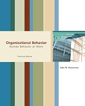Organizational Behavior: Human Behavior at Work