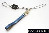 お洒落なブルガリ携帯ストラップ♪　BVLGARIブルガリドッピオトンドエナメルストラップ 31760 BVLGARI 携帯ストラップ
