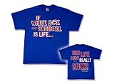 Mens Chicago Cubs Royal If White Sox Baseball is Life Tshirt