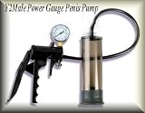 Y2Male includes Enhancement Cream - Trigger Pump with Gauge - Vacuum Cylinder - Professional Enhancement Pressure Penis Pump Enlarger
