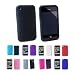 BLACK Apple iPhone 3G 3Gs 8GB 16GB 32GB Textured Silicone Skin Case Cover + Free Screen Protector (Many Colors Available)
