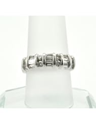 14K White Gold Diamond Ring