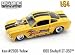 Jada Dub City Big Time Muscle Yellow 1965 Shelby Racing GT-350 with Black Stripes 1:64 Scale Die Cast Car