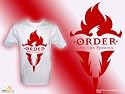 "Order of the Phoenix " logo T shirt - Size : Medium / Large - Harry Potter
