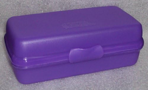 Tupperware Sub Sandwich Hoagy Rectangular Sandwich Keeper, Purple