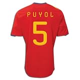 41ifOwpbhPL. SL160  adidas Carles Puyol Spain World Cup 2010 Home Jersey