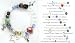 Faith Story Nativity Glass Beaded Bracelet Size Large 7-7.5"