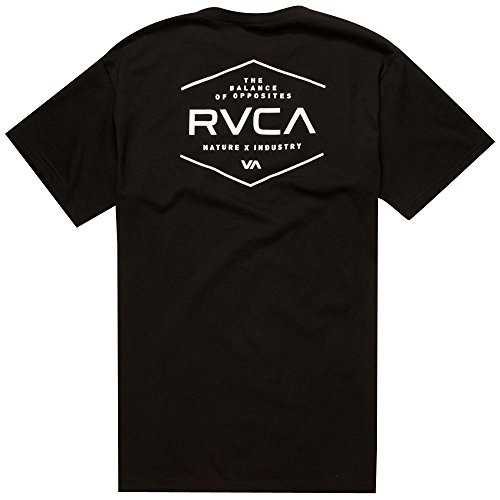 RVCA Pure Mens T-Shirt, Black, X-Large
