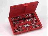 Awls & Nail Sets: : Hanson 24 Pc. Metric Tap & Die Set (26313)