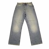 Marc Ecko - Ecko Unlimited Mens Washed Light Blue Baggy Fit Jeans