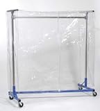 CLEAR COVER ONLY for 5ft Z-Rack with 5ft Uprights - Rack Sold Separately (Clear) (60"H x 64"W x 24"D)