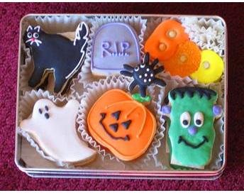 Childrens Toyshop  Gourmet Food : Halloween Sugar Cookies, Happy Halloween