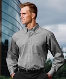 Port Authority Signature Fine Pattern Long Sleeve Easy Care Shirt
