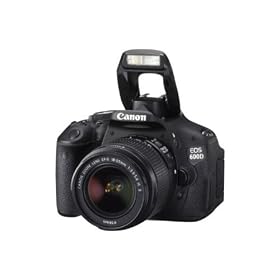 Canon EOS 600D Digital SLR Camera (inc. 18-55 mm f/3.5-5.6 IS II Lens Kit)